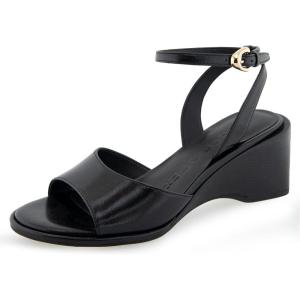 imageAerosoles Womens Nixon Heeled SandalBlack Leather