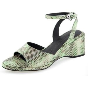 imageAerosoles Womens Nixon Heeled SandalGleam Snake Leather