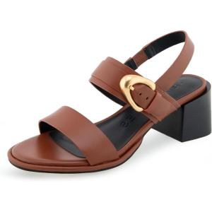 imageAerosoles Womens Nova Heeled SandalGinger Bread Leather