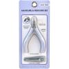 imageAerosoles Cuticle Nipper ampamp Nail Clipper Set  Professional Stainless Steel Cuticle Remover and Nail Trimmer for Manicure ampamp Pedicure