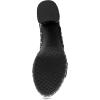 imageAerosoles Womens Camera Crystal Heeled SandalBlack Quilted