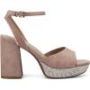 imageAerosoles Womens Cat Heeled SandalNatural Suede