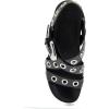 imageAerosoles Womens Cleveland Heeled SandalBlack Leather