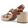 imageAerosoles Womens Cleveland Heeled SandalGinger Bread Leather