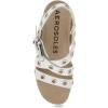 imageAerosoles Womens Cleveland Heeled SandalWhite Leather