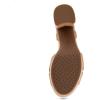 imageAerosoles Womens Cosmos Heeled SandalBeige Beige Leather