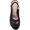 imageAerosoles Womens Nadia Heeled SandalBlack Vegan Faux Suede