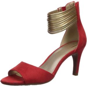 imageAerosoles Womens Glamour Girl Heeled SandalRed Combo