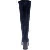 imageAerosoles Womens Micah Knee High BootNavy Stretch Faux Suede