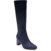 imageAerosoles Womens Micah Knee High BootNavy Stretch Faux Suede