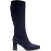 imageAerosoles Womens Micah Knee High BootNavy Stretch Faux Suede
