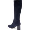 imageAerosoles Womens Micah Knee High BootNavy Stretch Faux Suede