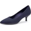 imageAerosoles Womens Ludlow PumpNavy Stretch