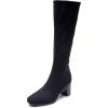 imageAerosoles Womens Micah Knee High BootBlack Fabric