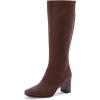 imageAerosoles Womens Micah Knee High BootJava Stretch Faux Suede