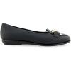 imageAerosoles Womens Bell Ballet FlatBlack Faux Leather