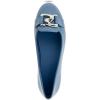 imageAerosoles Womens Bell Ballet FlatBlue Jean Patent Faux Leather