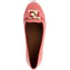 imageAerosoles Womens Bell Ballet FlatCoral Patent Faux Leather