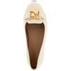 imageAerosoles Womens Bell Ballet FlatEggnog Faux Leather