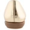 imageAerosoles Womens Bell Ballet FlatGoldTan Faux Leather