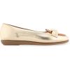 imageAerosoles Womens Bell Ballet FlatGoldTan Faux Leather