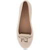 imageAerosoles Womens Bell Ballet FlatStone Soft Faux Leather