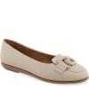 imageAerosoles Womens Bell Ballet FlatStone Soft Faux Leather