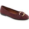 imageAerosoles Womens Bentley Ballet FlatFig Faux Suede