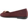 imageAerosoles Womens Bentley Ballet FlatFig Faux Suede
