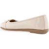 imageAerosoles Womens Big Bet Flat HeelStone Crinkle Patent Pu