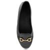 imageAerosoles Womens Bobbi Ballet FlatBlack Croco Faux Leather