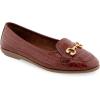 imageAerosoles Womens Bobbi Ballet FlatClay Croco Faux Leather