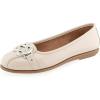 imageAerosoles Womens Big Bet Flat HeelStone Crinkle Patent Pu
