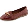 imageAerosoles Womens Bobbi Ballet FlatClay Croco Faux Leather