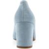 image:imageAerosoles Womens Betsy PumpsDusty Blue Suede