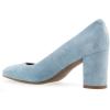 image:imageAerosoles Womens Betsy PumpsDusty Blue Suede