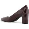 image:imageAerosoles Womens Betsy PumpsMerlot Crinkle Patent Faux Leather