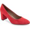 image:imageAerosoles Womens Betsy PumpsRed Suede