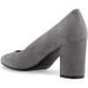 image:imageAerosoles Womens Betsy PumpsThunder Grey Suede