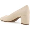 image:imageAerosoles Womens EbelLight Stone Lizard Embossed Faux Leather