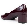 image:imageAerosoles Womens EbelMerlot Crinkle Patent Faux Leather