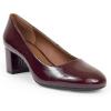 image:imageAerosoles Womens EbelMerlot Crinkle Patent Faux Leather