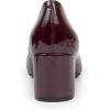 image:imageAerosoles Womens EbelMerlot Crinkle Patent Faux Leather
