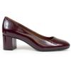 image:imageAerosoles Womens EbelMerlot Crinkle Patent Faux Leather