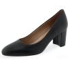 image:imageAerosoles Womens Betsy PumpsBlack Leather