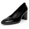 image:imageAerosoles Womens Betsy PumpsBlack Patent Faux Leather