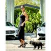 image:imageAerosoles Womens Camera Heeled SandalsBlack Leather