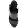 image:imageAerosoles Womens Camera Heeled SandalsBlack Leather