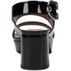 image:imageAerosoles Womens Camera Heeled SandalsBlack Patent