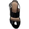 image:imageAerosoles Womens Camera Heeled SandalsBlack Patent